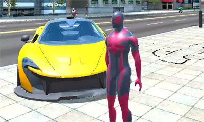 Супергерой в городе